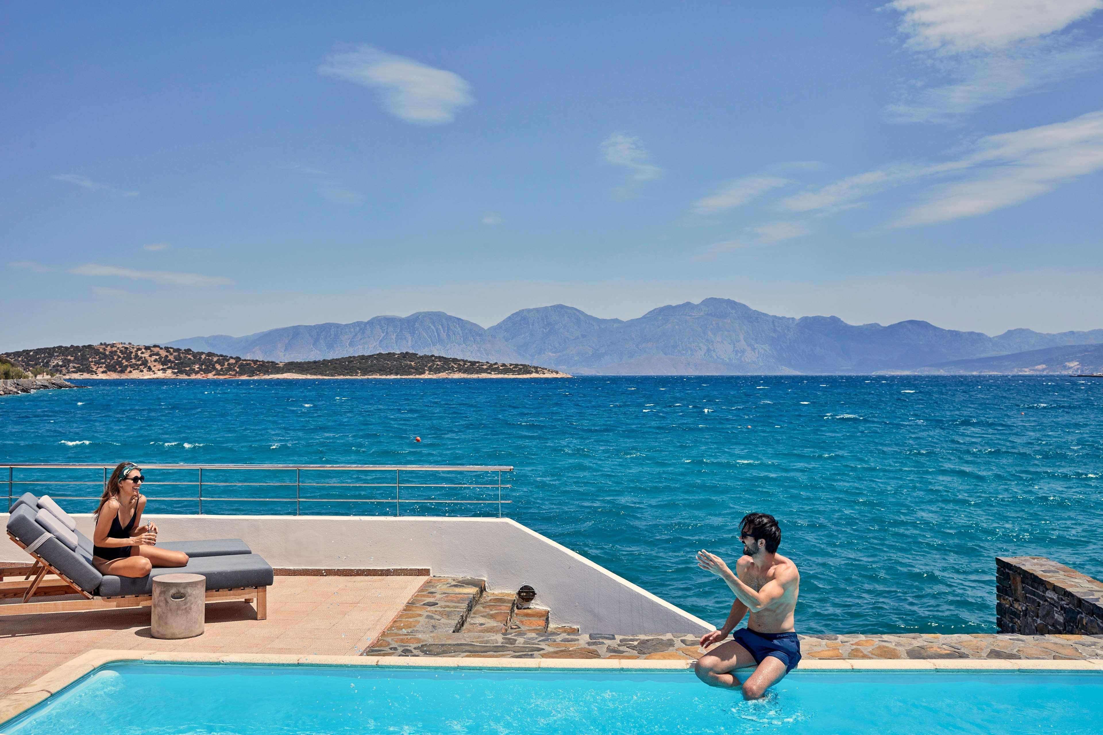 Minos Beach Art Hotel, A Member Of Design Hotels Agios Nikolaos  Exterior photo