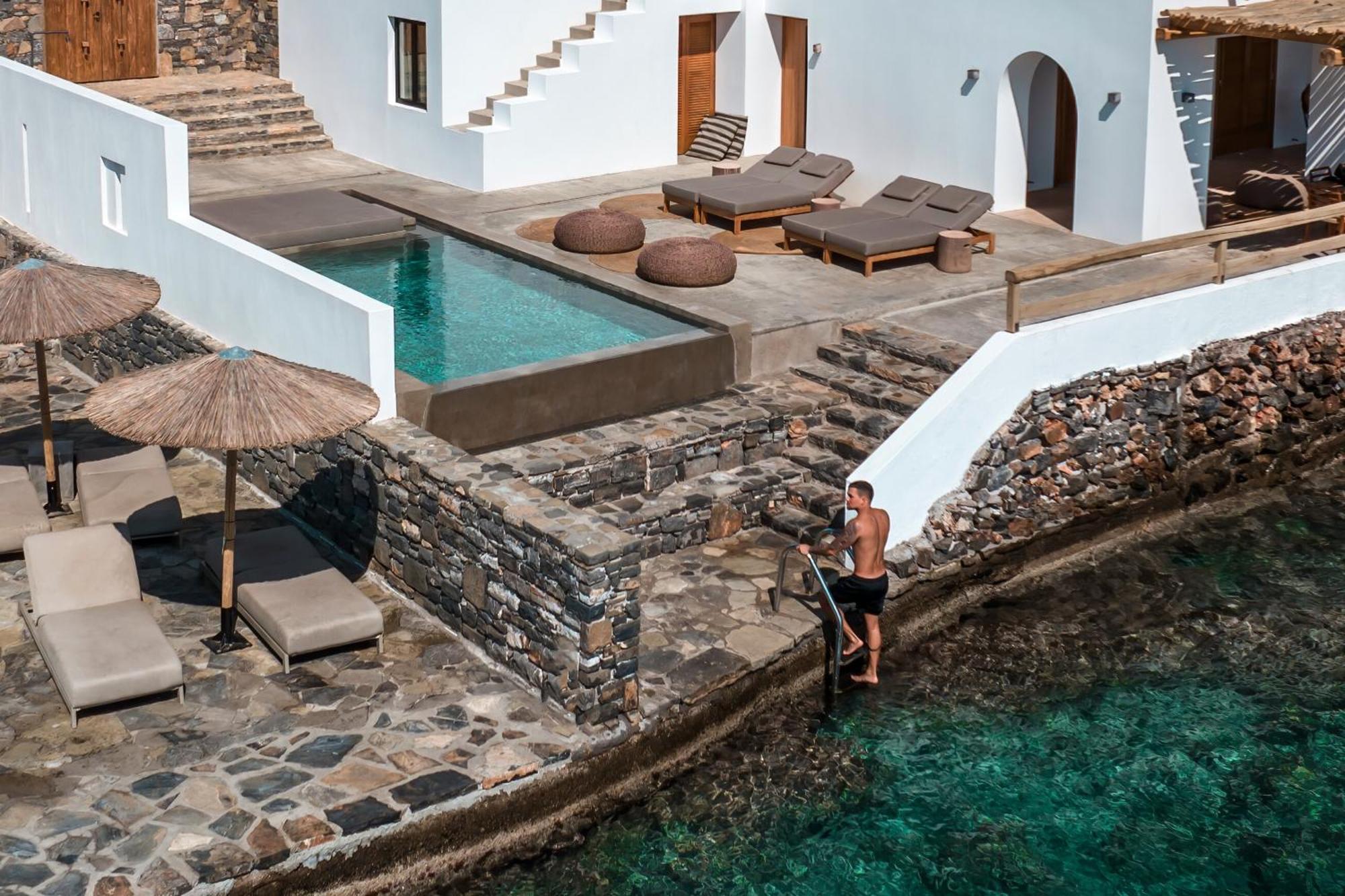 Minos Beach Art Hotel, A Member Of Design Hotels Agios Nikolaos  Exterior photo