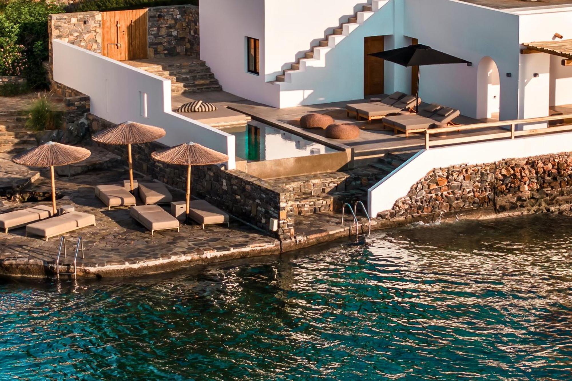 Minos Beach Art Hotel, A Member Of Design Hotels Agios Nikolaos  Exterior photo